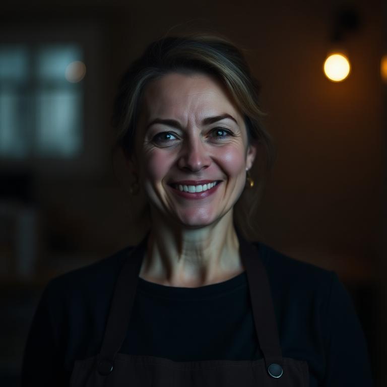 Portrait of Lena R., Owner, Spotless Cleaning Co.
