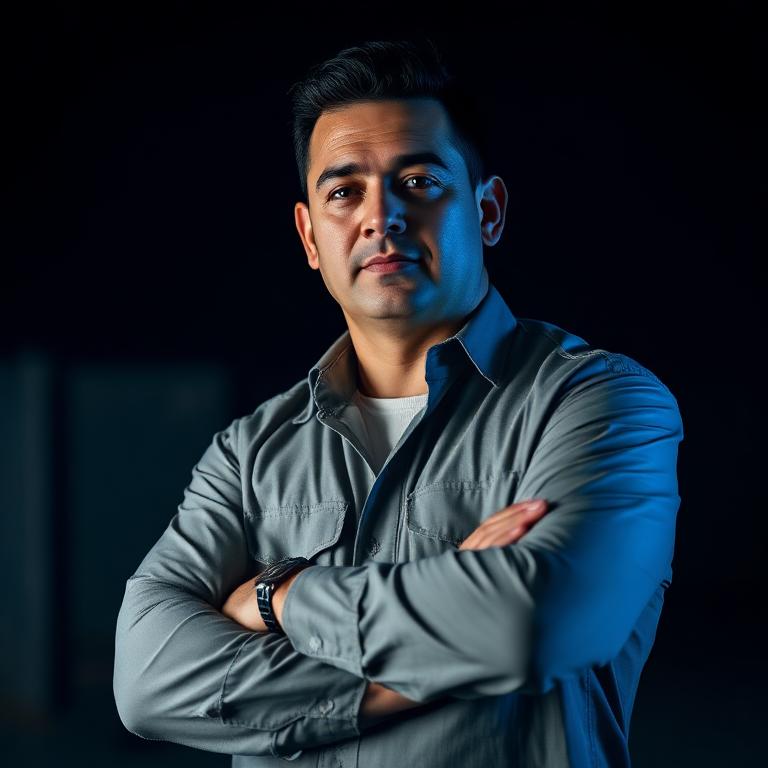 Portrait of Marcus D., Founder, Diaz Roofing Co.